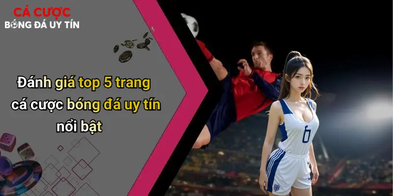 Đánh giá top 5 trang cá cược bóng đá uy tín nổi bật