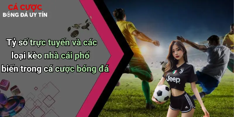 Tỷ số trực tuyến và các loại kèo nhà cái phổ biến trong cá cược bóng đá