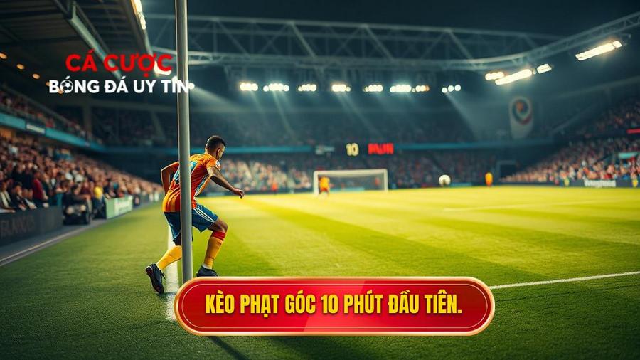 Hiểu rõ về Kèo cược đội nhận quả phạt góc trong 10 phút đầu là gì?