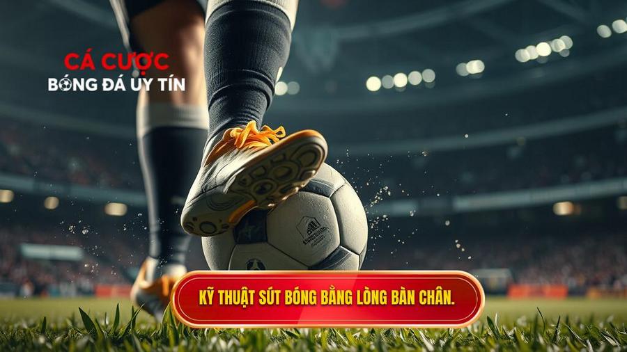 Kỹ thuật sút bóng bằng lòng bàn chân phải chuẩn xác nhất 1 Tầm quan trọng của kỹ thuật sút bóng bằng lòng bàn chân phải