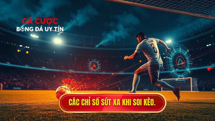 Các chỉ số sút xa cần quan tâm khi soi kèo