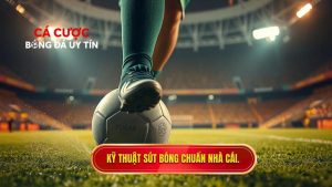 Kỹ thuật sút bóng bằng lòng bàn chân phải