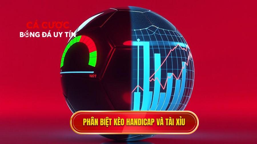Phân biệt kèo Handicap và Tài Xỉu