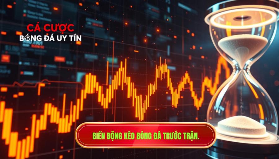 Biến động kèo bóng đá trước trận